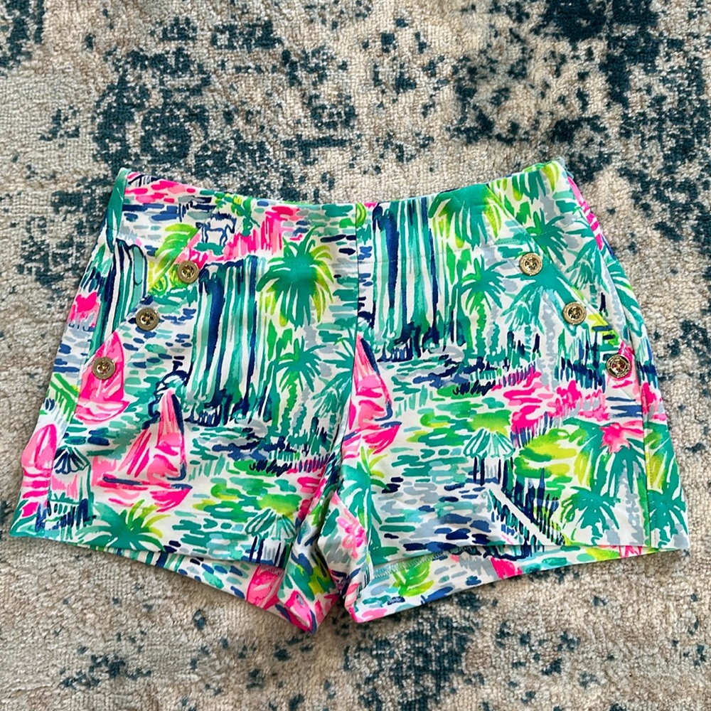 Lilly Pulitzer, Marina knit shorts size 4 NWOT